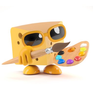 3D Cheese bir sanatçı.