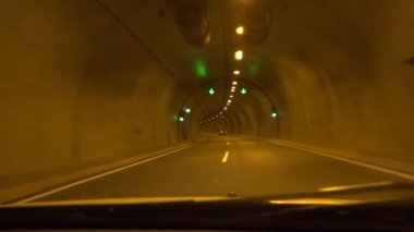Otobanda Trafik Sürücü Aracı, Yol Tüneli, Metro, Sürücü Sürücüsü Pov