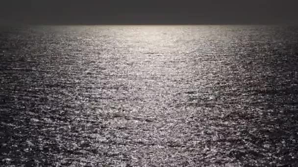 Sunset Sea Beach Východ Slunce Pobřeží Oceán Při Západu Slunce — Stock video