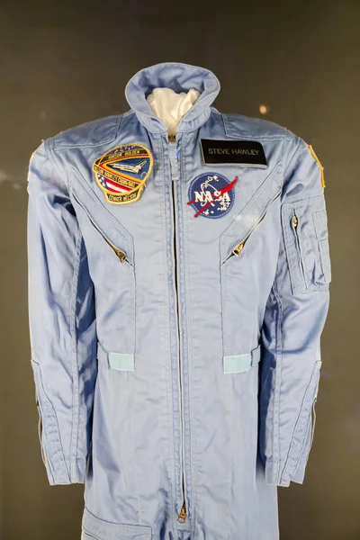 Uniforme azul NASA — Fotografia de Stock