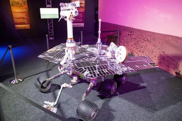 Opportunity rover at exhibition Cosmos — Stock Photo, Image