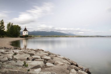 Güzel waterscape. Liptovska Mara, Slovakya