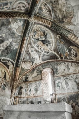 Ludrova tüm azizler Gotik kilise Ortaçağ duvar resimleri, 