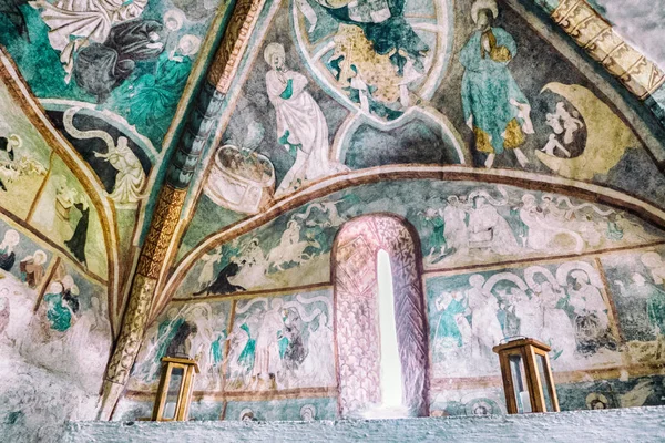 Ludrova tüm azizler Gotik kilise Ortaçağ duvar resimleri, 