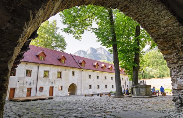 Klasztor Cerveny klasztor, Słowacja — Zdjęcie stockowe