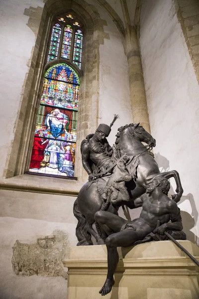 Interno della Cattedrale di San Martino, Bratislava - Slovacchia — Foto Stock