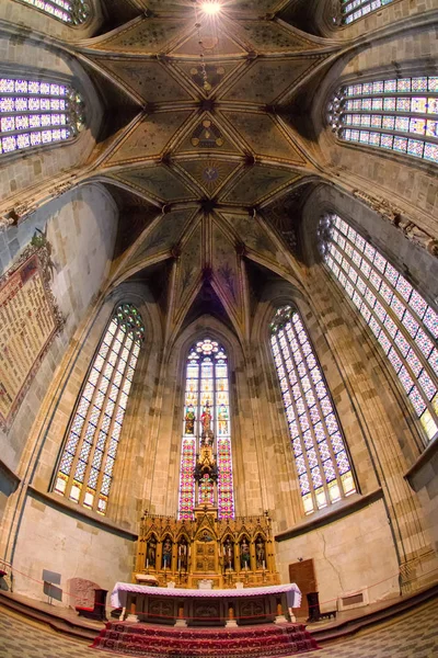 Interior of St. Martin's Cathedral, Bratislava - Slovakia — Stock Photo, Image