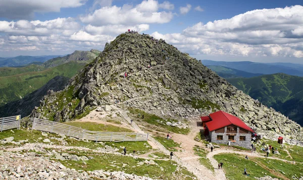 Hill Chopok i låga Tatrabergen, Slovakien — Stockfoto