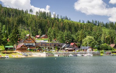 Yaz tatil Gölü Oravska priehrada, Slovakya