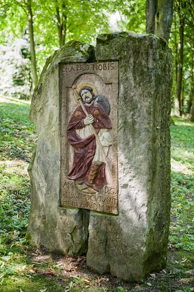 Tarihi mezar Slanicky Adası, Slovakya — Stok fotoğraf