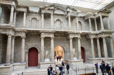 Market gate of Miletus in Pergamon museum, Berlin - Germany clipart