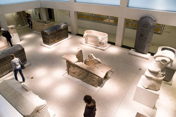 Sarcophagus in egyptian museum in Berlin, Germany — Stock Photo, Image