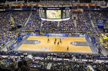 Mercedens-Benz Arena, Berlin - Almanya basketbol maçında