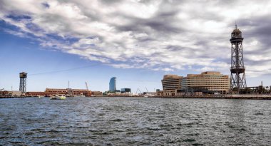 Dünya Ticaret Merkezi ve teleferik Barcelona, İspanya