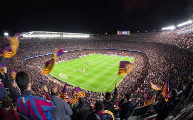 Nou Camp - stadioum Fc Barcelona, İspanya