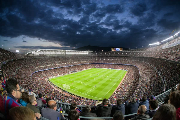Nou Camp - stadioum Fc Barcelona, Španělsko — Stock fotografie