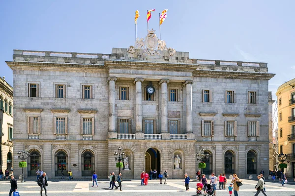 Ayuntamiento de barcelona — Foto de Stock