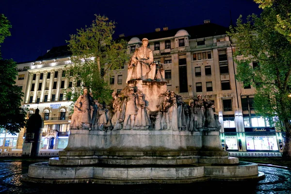 Statua in budapest, ungherese — Foto Stock