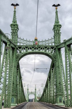 Budapeşte, Macaristan için boş Özgürlük Köprüsü