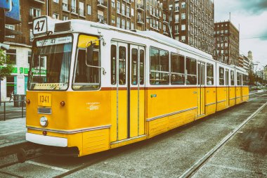Budapeşte, Macaristan için sarı tramvay