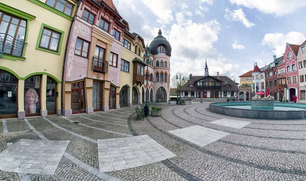Europa posto in città Komarno, Slovacchia — Foto Stock