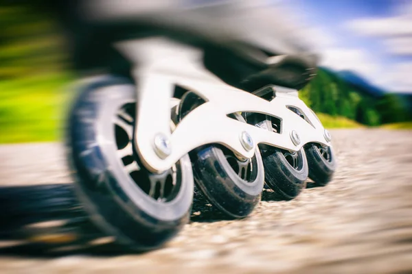 Detail der Rollschuhe — Stockfoto