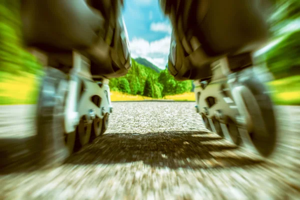 Detail der Rollschuhe — Stockfoto