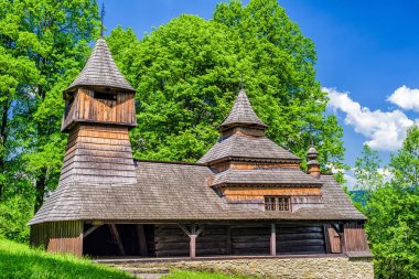 Ahşap kilisede Lukov - Venecia, Slovakya