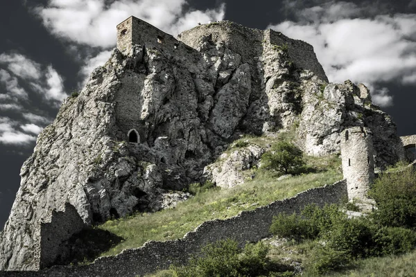 Castillo de Devin, Eslovaquia — Foto de Stock