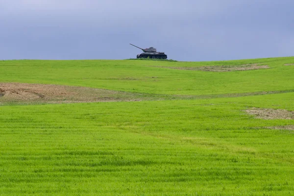 Sovjet-tank T-34 uit de Tweede Wereldoorlog, Slowakije — Stockfoto