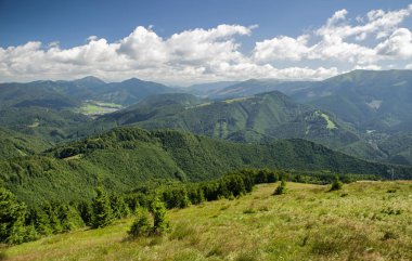 Güzel dağ manzarası, Slovakya