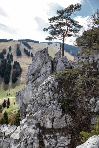 Kaya oluşumları - Haliny adlı Malino Brdo, Slovakya
