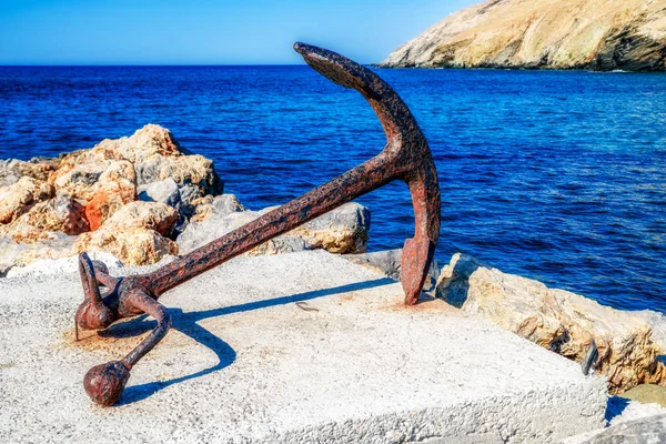 Big old anchor — Stock Photo, Image