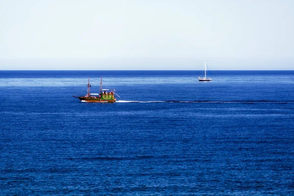 Buques en mar abierto — Foto de Stock
