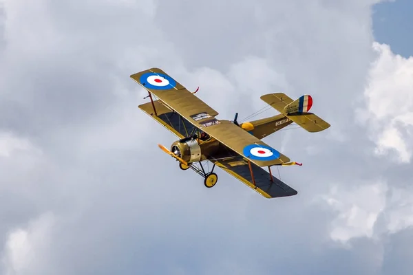 Aeronave biplano Sopwith — Fotografia de Stock