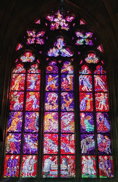 Religious stained glass — Stock Photo, Image