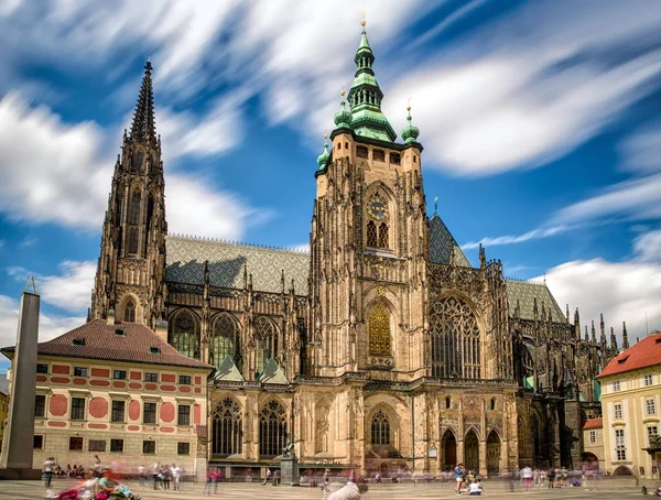 Saint vitus Katedrali Prag, Çek Cumhuriyeti — Stok fotoğraf