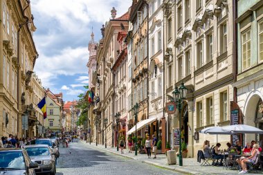 Prag 'da eski bir kasaba, Czech Cumhuriyeti