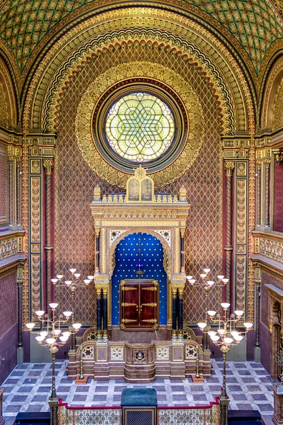 Испанская синагога в Праге, Чехия — стоковое фото