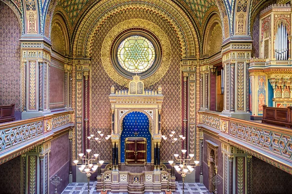 Synagogue espagnole à Prague, République tchèque — Photo