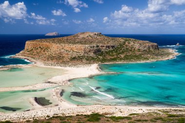 Balos. Crete, Yunanistan