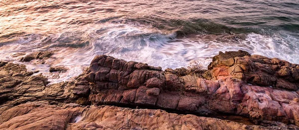 Colorido Atardecer Mar Creta — Foto de Stock