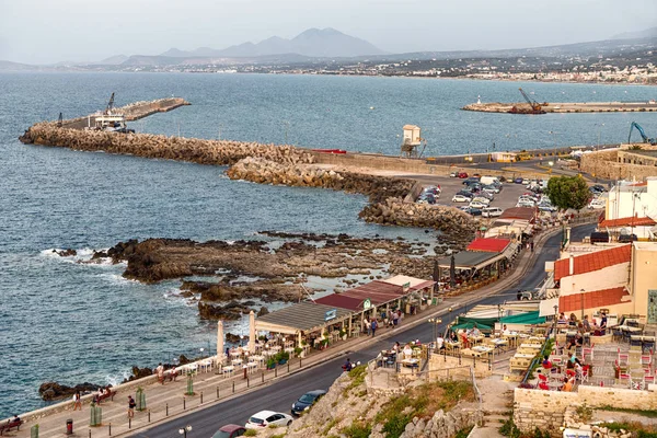 Rethymno Crete September View Venetian Fortezza Centre City September 2016 — Stock Photo, Image