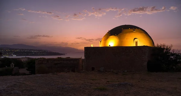 Fortezza Van Rethymnon Kreta Griekenland — Stockfoto