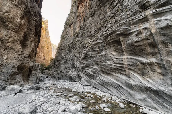 Samaria gorge national park — Stock Photo, Image