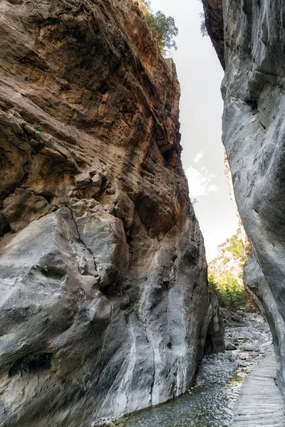 Samaria desfiladeiro parque nacional — Fotografia de Stock