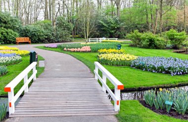Park Keukenhof, Hollanda   