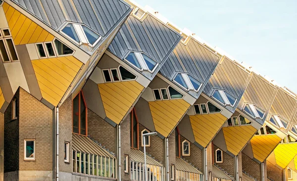 The cube houses in Rotterdam, Netherlands — Stock Photo, Image