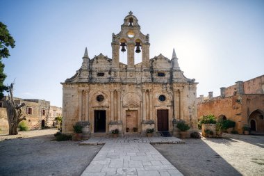 Arkadi manastır adasında Crete, Yunanistan