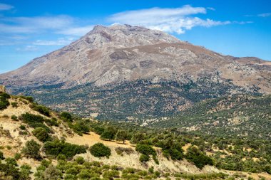 Akdeniz manzaraya Crete, Yunanistan